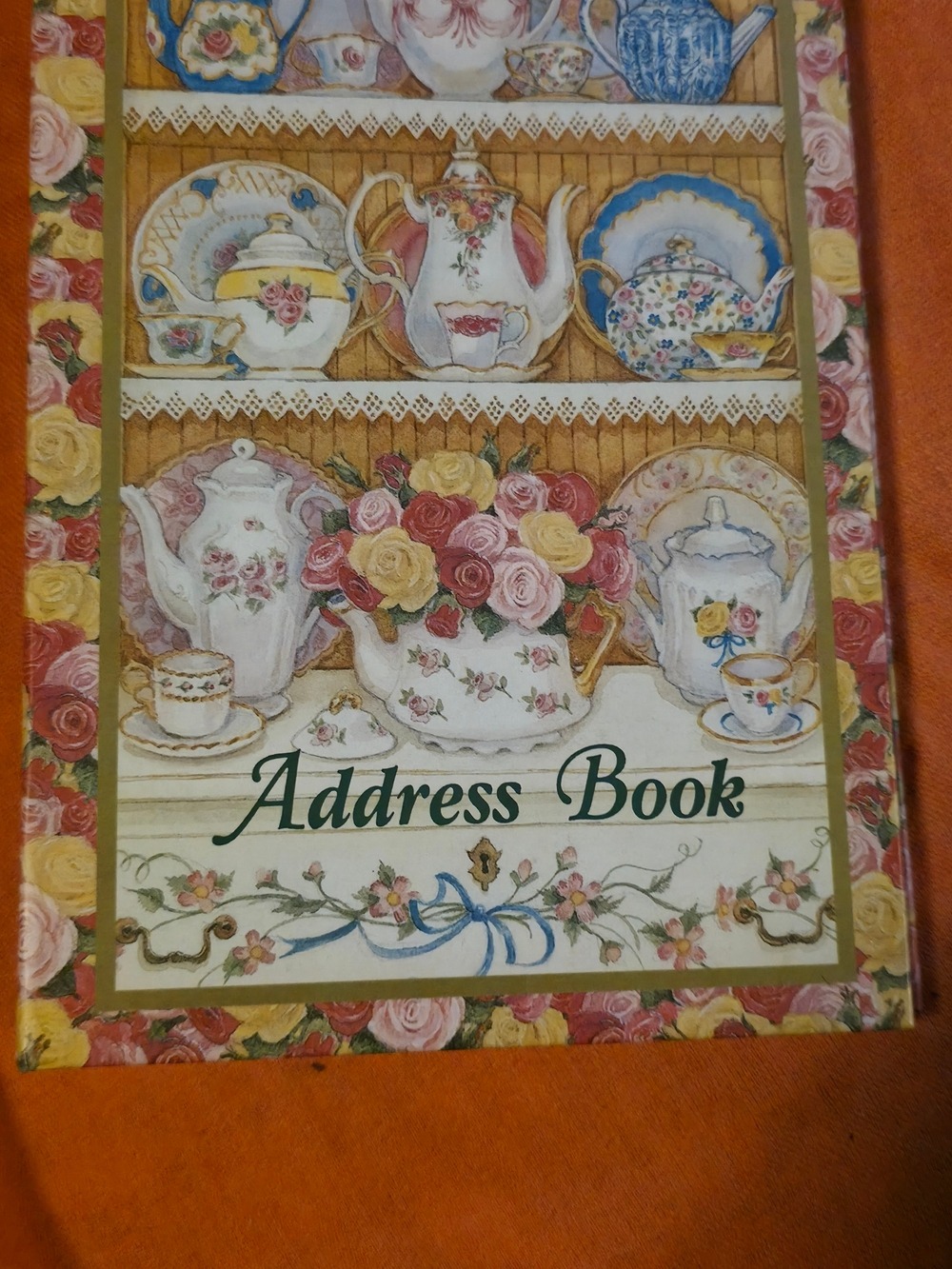 4/$25 Deal! Vintage Floral Address Book